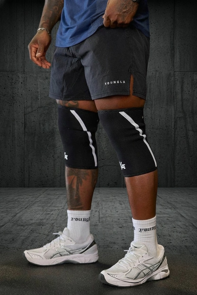 Knee Sleeves 2.0 - Black/White