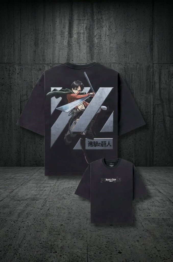 AOT© x YLA Cropped Tees Bloc Eren
