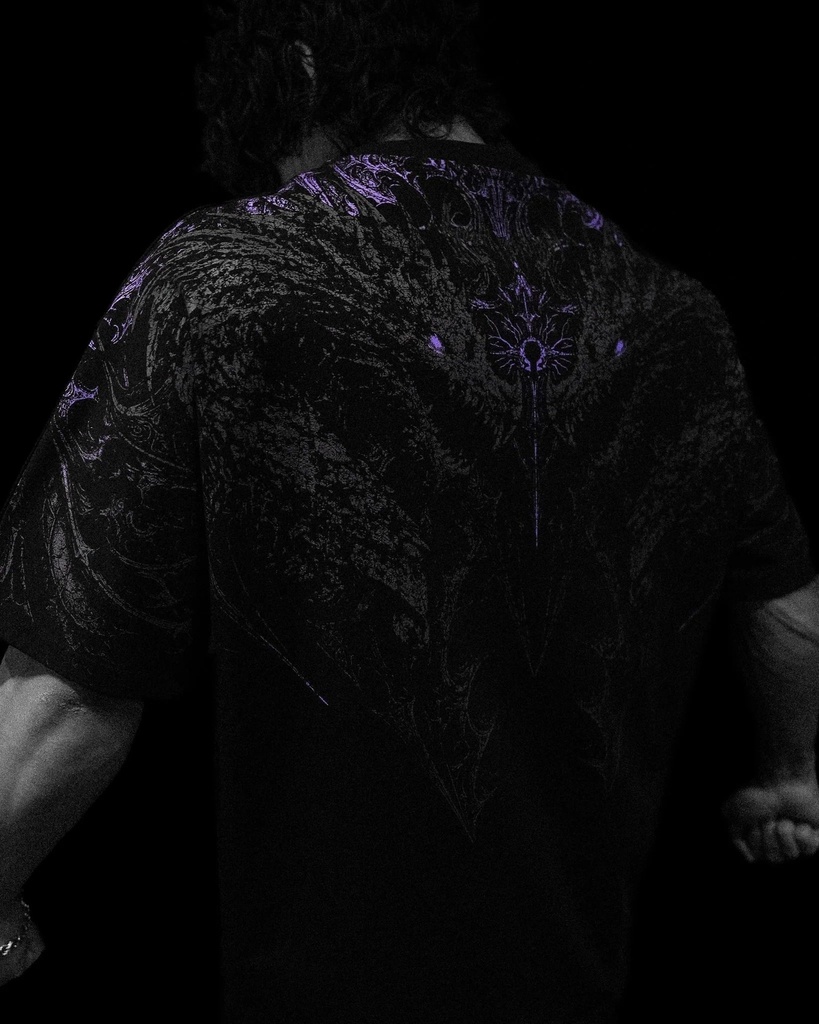 BLOOD WYVERN OVERSIZED T- SHIRT - [DUSK]