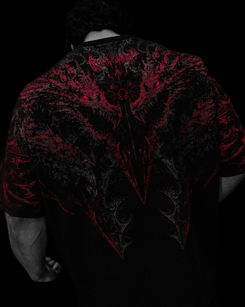 BLOOD WYVERN OVERSIZED T-SHIRT - [NIGHTMARE]