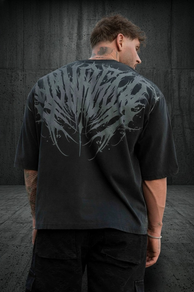 Chaos Tees Black Wash