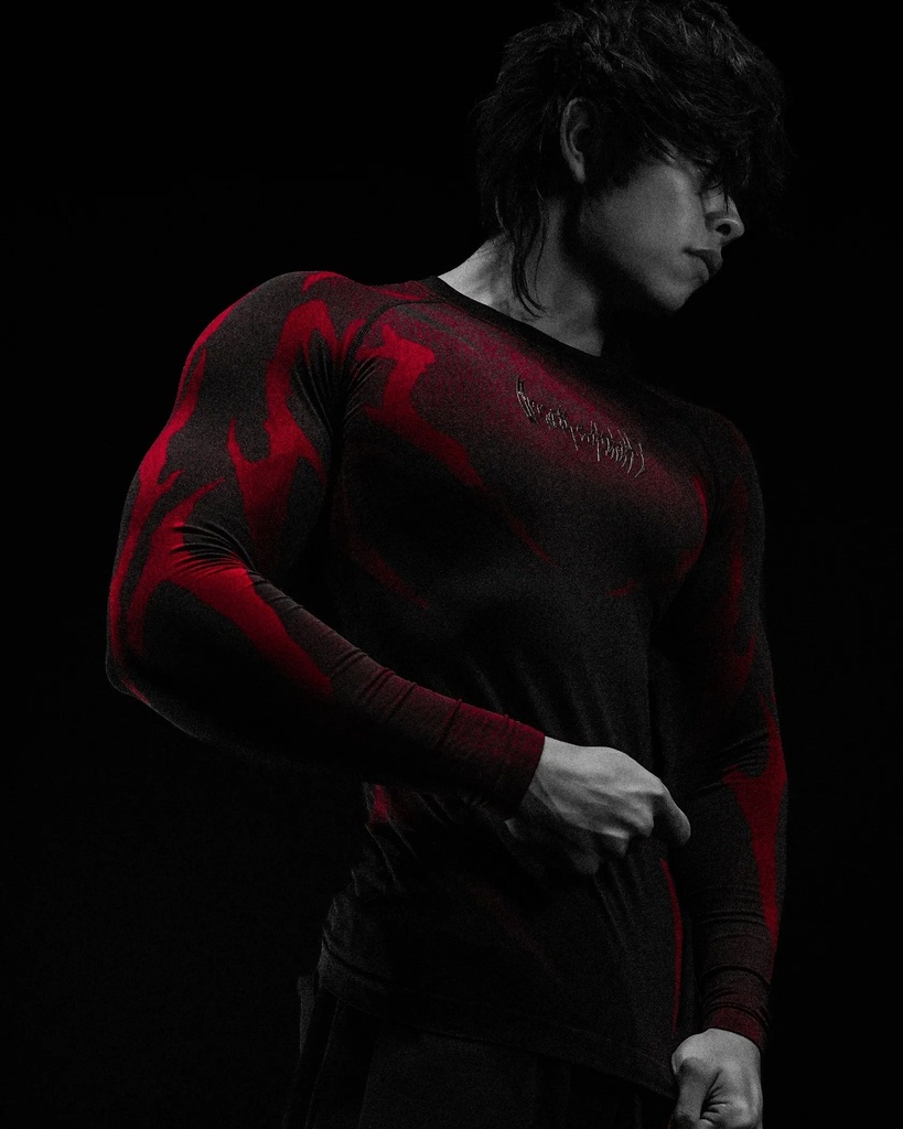 DOOM TECH™ ARMORED LONGSLEEVE COMPRESSION - [NIGHTMARE]
