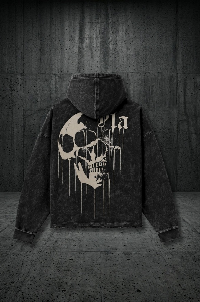 Drippy Skull Hoodie