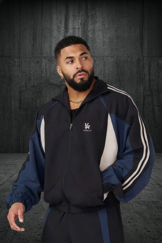 Fight Week Tracksuit - Black/Navy