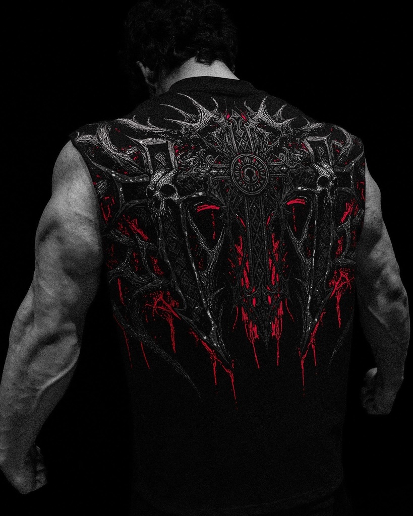 HEAVEN'S GATE CUT-OFF TEE - [NIGHTMARE]