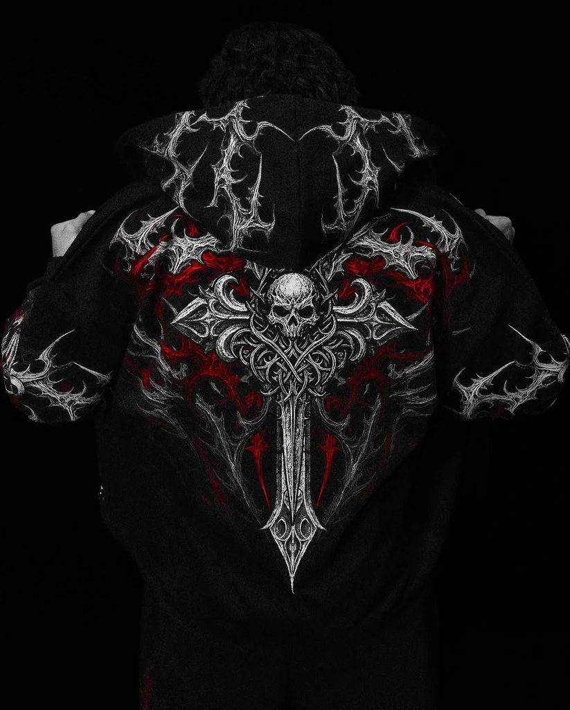Heavenly Knight Oversized Zip-up Hoodie [NIGHTMARE]