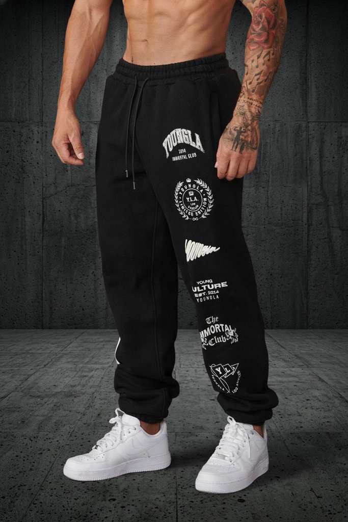 Immortal Killer Joggers Black