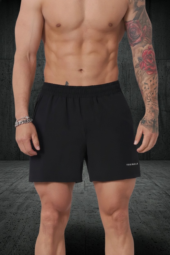 Staple Shorts 4.5" - Black