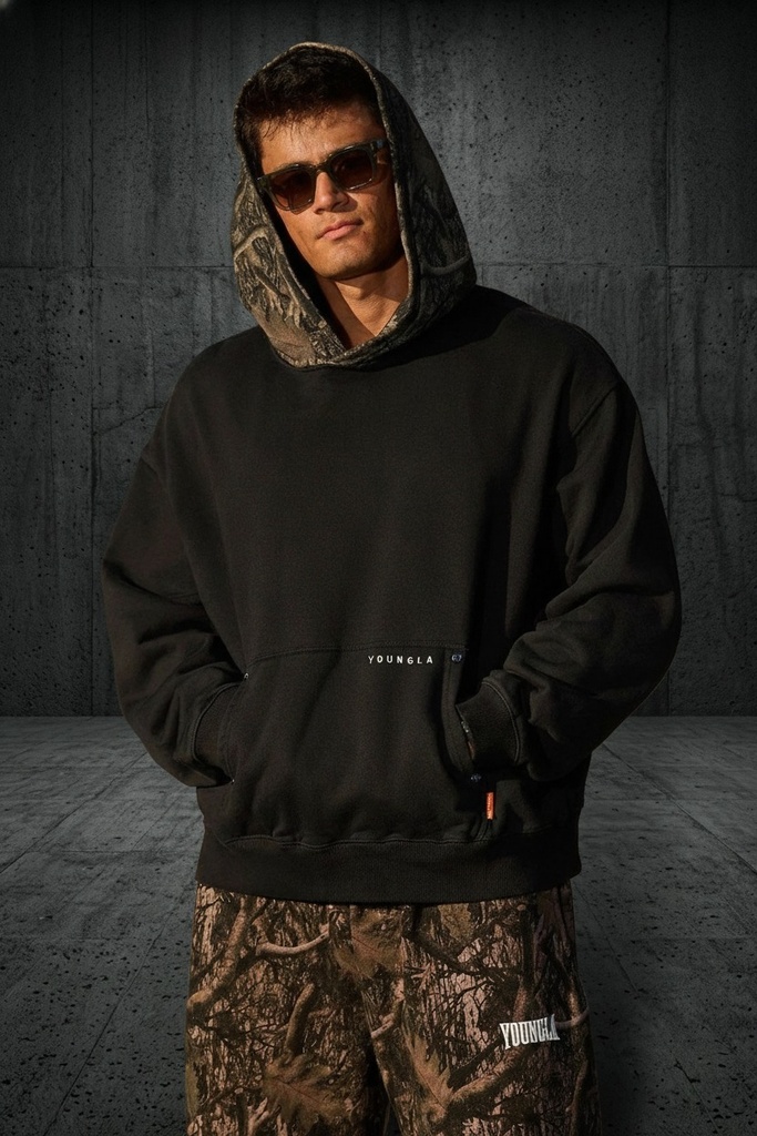 TREE CAMO HOO DIES - Black Wash