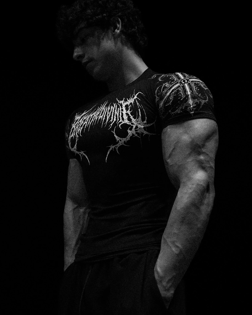 VOID TECH™ FALLEN KNIGHt SHORT SLEEVE COMPRESSION - [VOID BLACK]