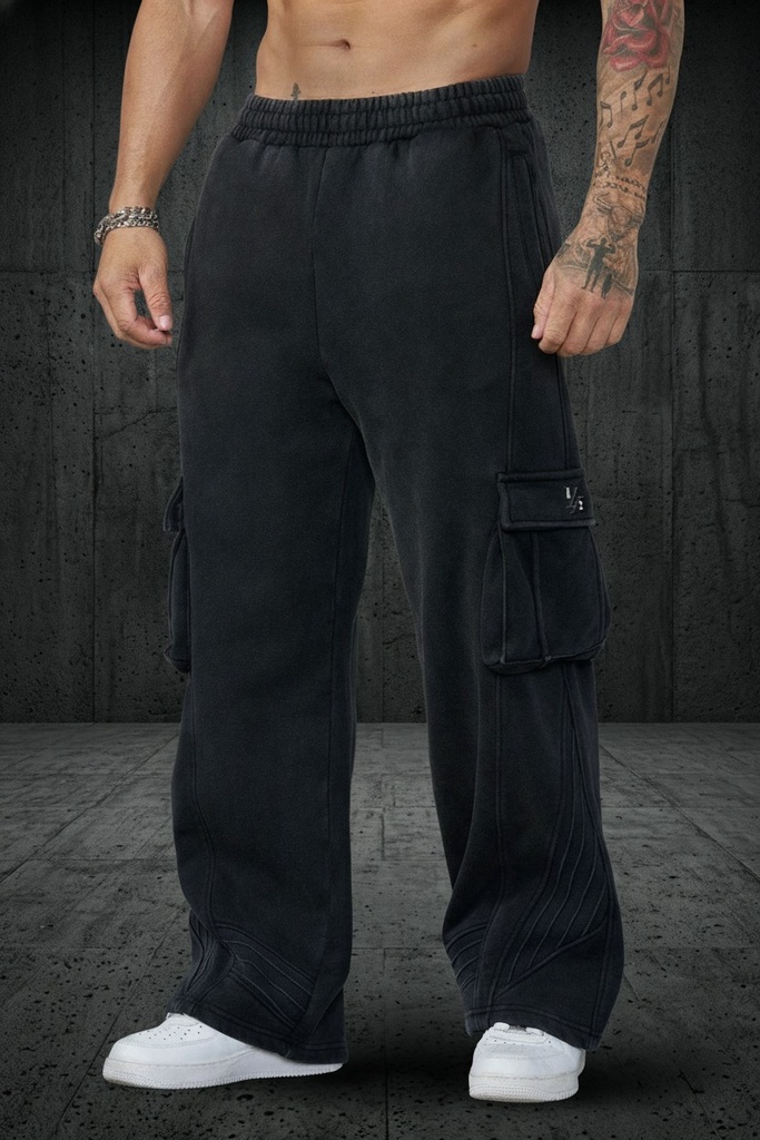 Batman Armored Sweats - Black Wash