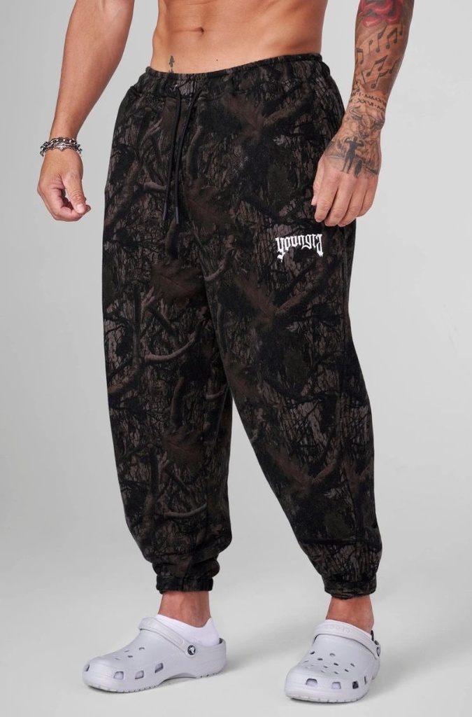 Anime Joggers - Dark Tree Camo
