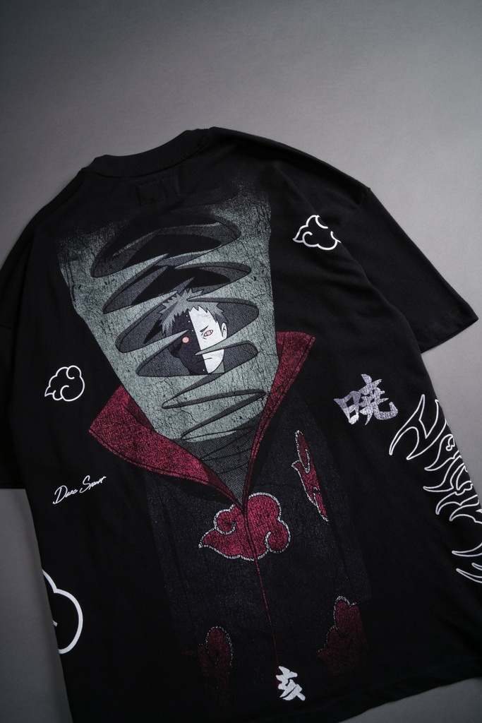 Zetsu Akatsuki "Side By Side" Oversized Tee - [BLACK]
