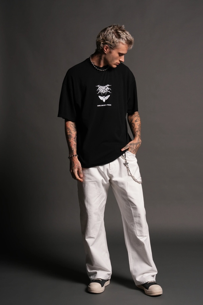 Will of Fire "Premium" Oversized Tee - [BLACK]