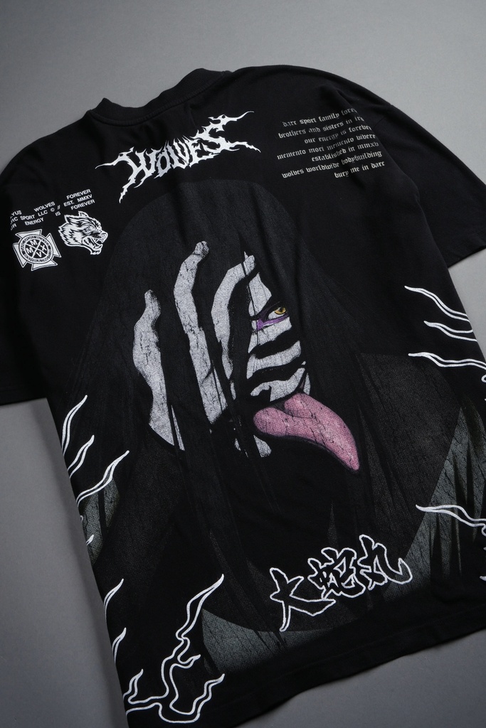 Live Forever Premium Oversized Tee - [BLACK]