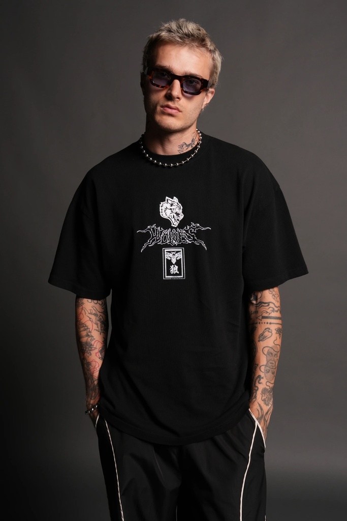 Darc Fury Premium Oversized Tee - [BLACK]