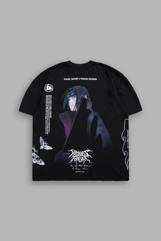 ITACHI "SIDE BY SIDE" SERIES PREMIUM TEE IN BLACK